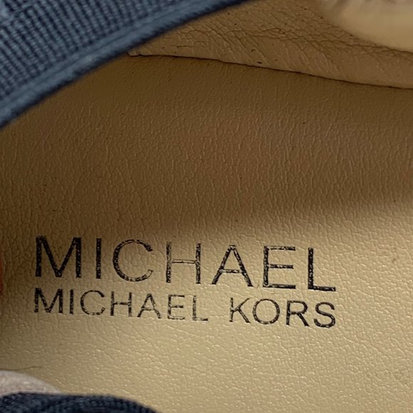 MICHAEL Michael Kors Dixie Leather Cap Toe Logo‎ Ballet Flats - Picture 5 of 8
